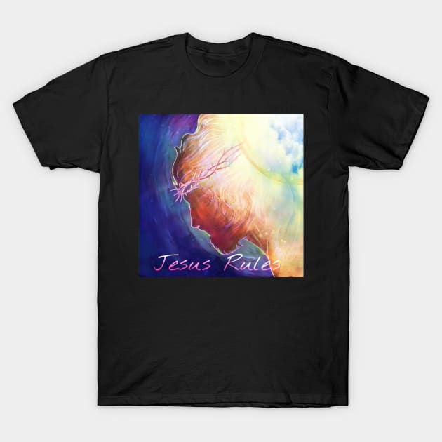 Jesus Rules T-Shirt by wonderwoman0317